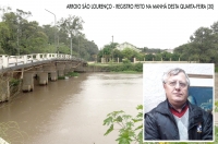 Coordenador da Defesa Civil Cel.Valdoir Ribeiro falou sobre situação do município com as chuvas