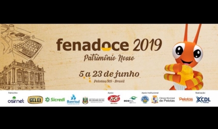 Fenadoce 2019 começa nesta quarta-feira em Pelotas