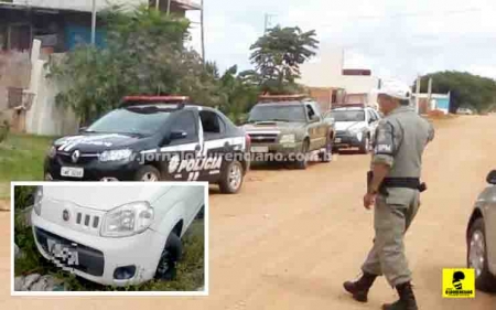  Brigada Militar de SLS localizou o veículo usado no homicídio na noite desta segunda-feira