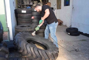 Secretaria de Desenvolvimento Rural recebe pneus para máquinas