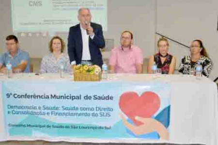 Conferência Municipal de Saúde aconteceu na última sexta-feira