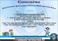 Consulado Gremista de SLS realiza Concurso Literário “Alma tricolor! Mostre para o Grêmio FBPA todo seu amor”
