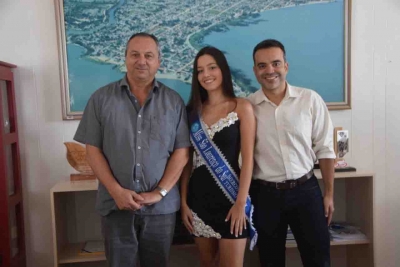 Franciele Mendes Laroque representa São Lourenço do Sul no concurso Miss Mercosul Turismo