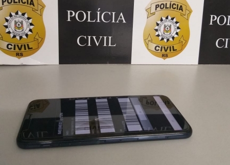 Polícia Civil recuperou celular furtado