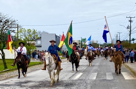Confira a ordem do Desfile no dia 20 de setembro em São Lourenço do Sul