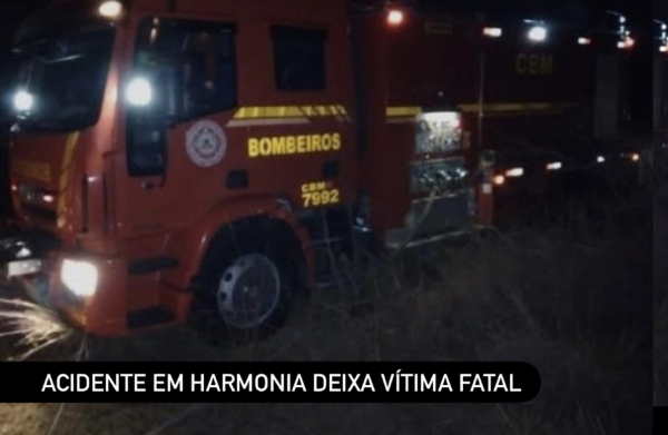 Capotamento de veículo no interior do município deixou uma vítima fatal