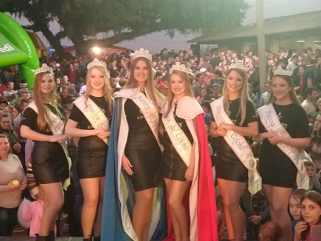 Corte da Rainha da Colônia e Motorista foram escolhidas neste domingo na Coxilha do Barão