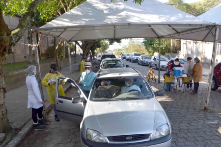HOJE, quarta-feira (25), será realizada a vacinação da 2ª dose para pessoas que tomaram a 1ª dose em 02/06