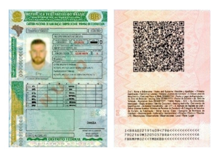 Novo modelo de CNH começa a ser emitido na quarta-feira, dia 1º