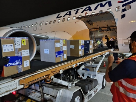 Estado recebeu 69 mil doses da vacina Pfizer/Biontech na noite desta segunda, dia 10