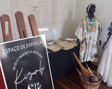 Movimento Negro Kizumbi convida para conhecerem espaço de exposição no Museu Municipal