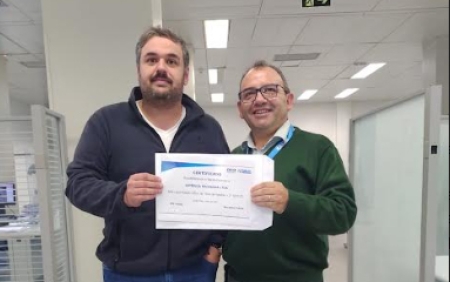 Lotérica Felizarda recebeu o certificado com classificação azul no Time de Vendas junto a Caixa Econômica Federal 