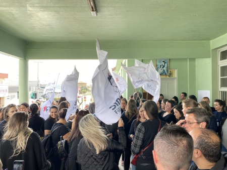 Manifestação acontece na Santa Casa neste terça-feira