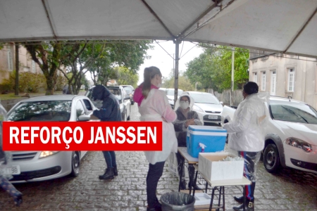 Reforço para quem tomou vacina Janssen acontece nesta quarta-feira (15)