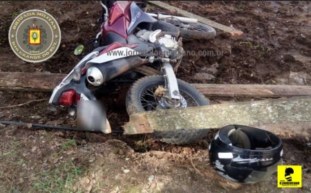 Brigada Militar e Polícia Rodoviária Estadual recuperam moto roubada