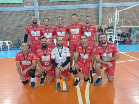 Esporte clube São Lourenço sagrou-se vice-campeão da Liga gaúcha de Vôlei masculino