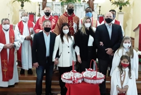 Missa festiva da 138ª Festa de São Lourenço aconteceu na manhã desta terça-feira (10)