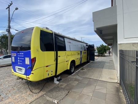 Unidade Movel de saúde da OAB atendeu em São Lourenço nesta segunda-feira