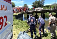 Homem morreu afogado no arroio próximo a ponte do Camping