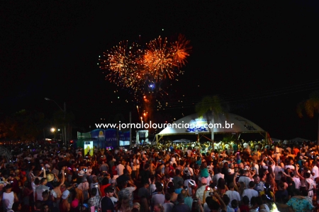 Show da virada atraiu milhares de pessoas em São Lourenço do Sul