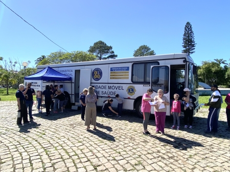Parceria entre Secretaria de Saúde e Lions Clube proporciona exames oftalmológicos para crianças de São Lourenço do Sul