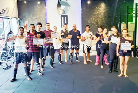 Douglas Pilati realizou exame de graduação da equipe Team Pilati na cidade do Rio de Janeiro