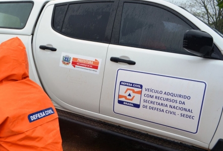 DEFESA CIVIL alerta para a elevação do nível do Arroio São Lourenço