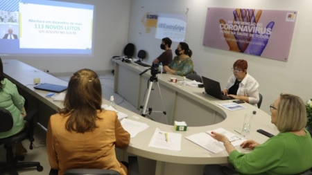 Secretária Arita apresenta os números da ampliação de leitos de UTI como legado de 2020