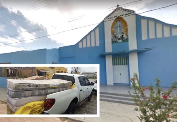 Prefeitura monta alojamento para pessoas em situação de risco