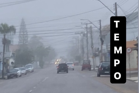 Semana inicia com templo nublado em São Lourenço do Sul