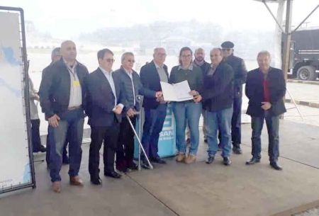 Zé Nunes participa de cerimônia de início das obras de abastecimento no Coqueiro