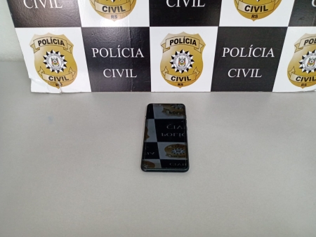 POLÍCIA CIVIL RECUPERA APARELHO CELULAR FURTADO