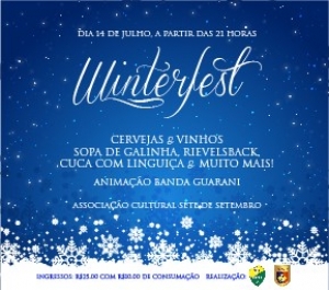 Grupo Sonnenschein e Associação Cultural Sete de Setembro preparam a Winterfest