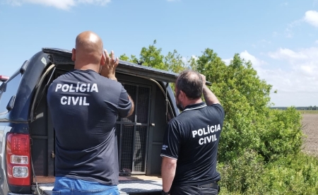 Polícia Civil prendeu homem de 24 anos, suspeito de abusar sexualmente da própria filha de 4 anos