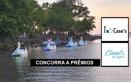 Que tal concorrer a prêmios? 5 anos da Loja I Case's e 4 anos do Cisnes da lagoa
