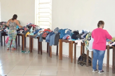 Dia 5 de julho tem distribuição da Campanha do Agasalho na Comunidade Nossa Senhora de Aparecida