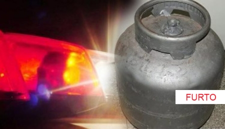 Furto de botijões em revenda de gás