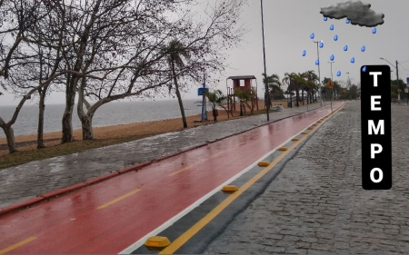 Chuva deve continuar até segunda-feira em São Lourenço do Sul
