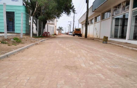 Travessa Fiorame ganha pavimentação através do Programa de Pavimentação Comunitária