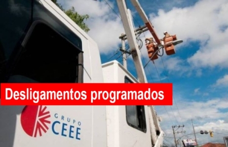 Confira os desligamentos programados pela CEEE em SLS a partir deste sábado