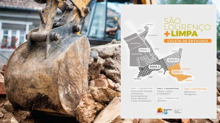 Nesta semana a coleta de entulhos é na Zona 4 - bairros Balneário e Navegantes+