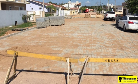 No ano de 2019 foram pavimentados 24.300 m2 em São Lourenço do Sul