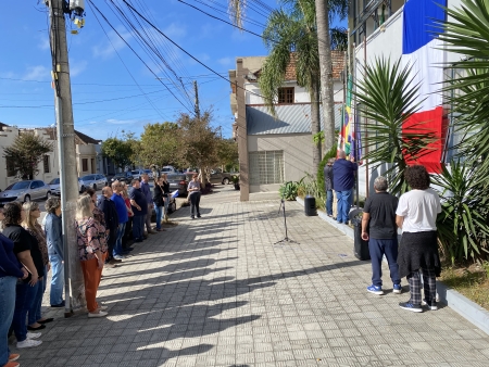 Cerimônia de abertura da Semana de Aniversário de São Lourenço do Sul foi realizada na manhã desta segunda-feira (24)