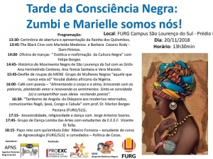 Furg: Tarde da Consciência Negra