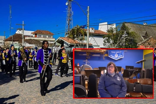 Banda Monsenhor Gautsch faz apelo em busca de doações ou patrocínio de novos instrumentos