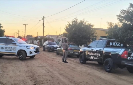 Brigada Militar e Polícia Civil cumprem mandados de busca e apreensão em Turuçu