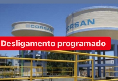 Desligamento de energia elétrica vai afetar abastecimento de água neste sábado