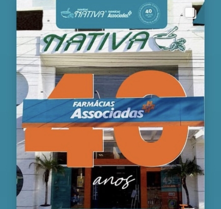 A Farmácia Nativa está completando 40 anos