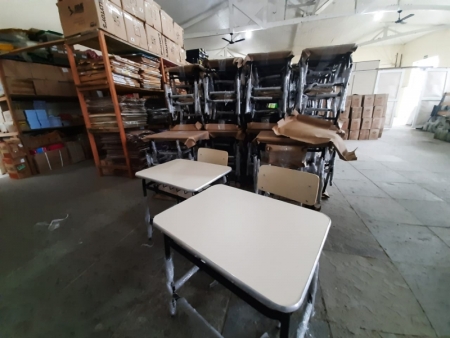 Prefeitura adquire 70 conjuntos de classe e cadeira para Escolas de Ensino Infantil