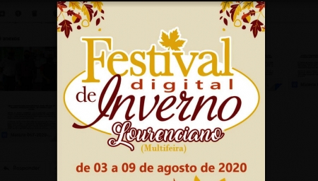 SENAC CAMAQUÃ REALIZARÁ DIVERSAS AÇÕES FESTIVAL DE INVERNO LOURENCIANO DIGITAL, EM PARCERIA COM A ACI/CDL
